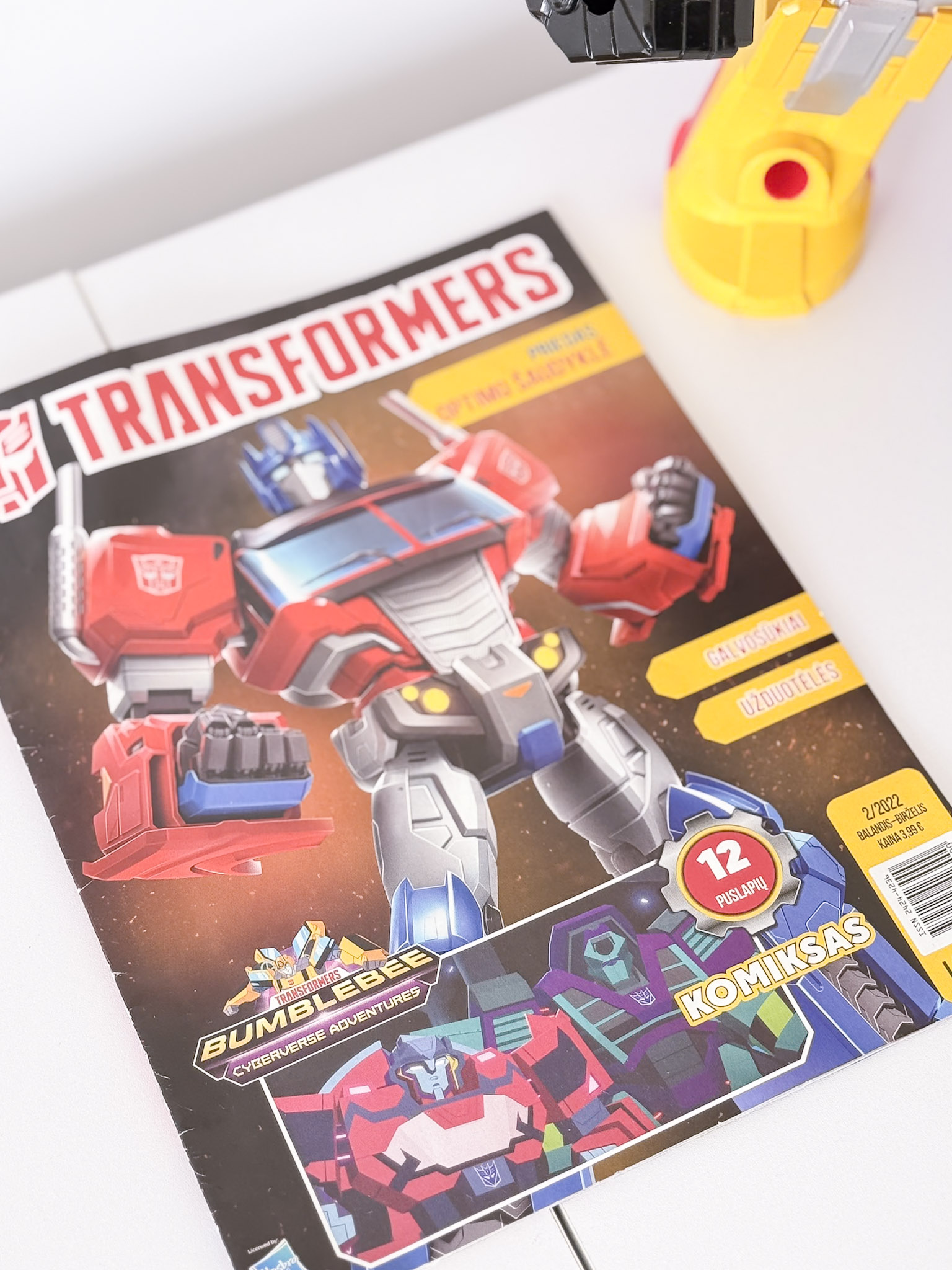 Transformeris su žurnalu