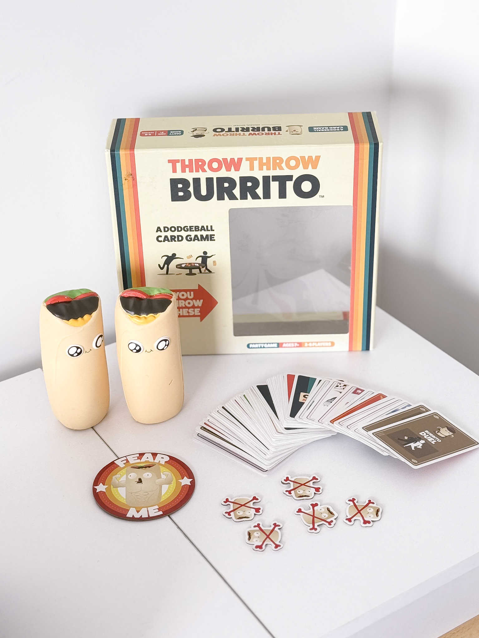 "Throw Throw Burrito" stalo žaidimas