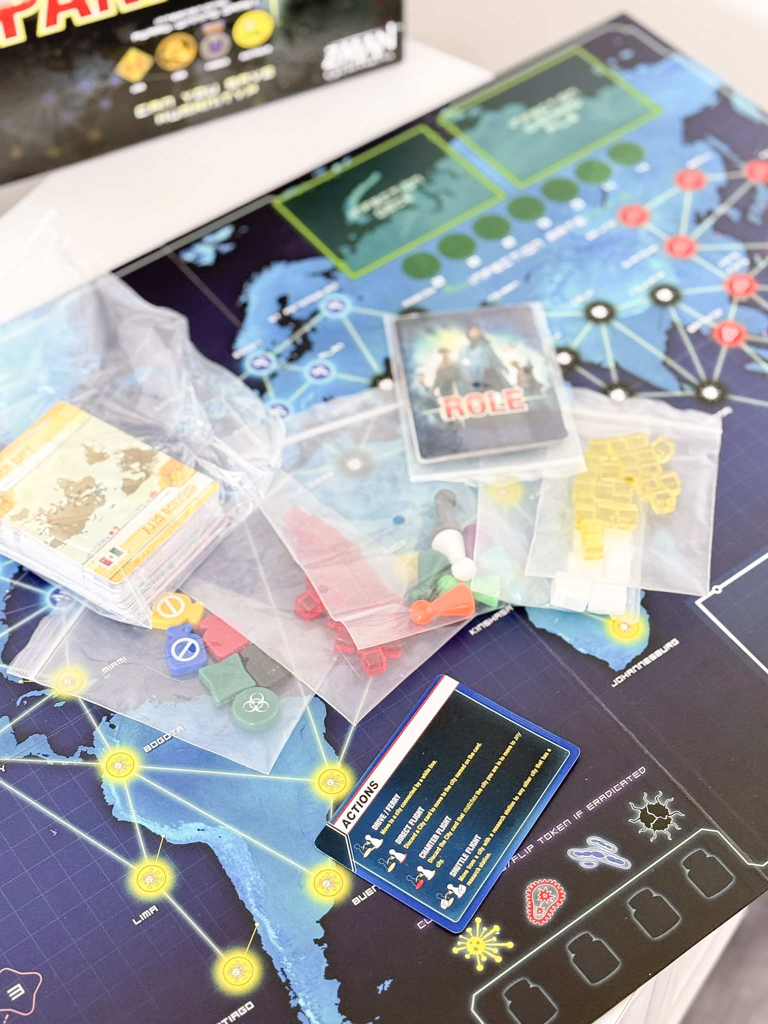 Stalo žaidimas "Pandemic"