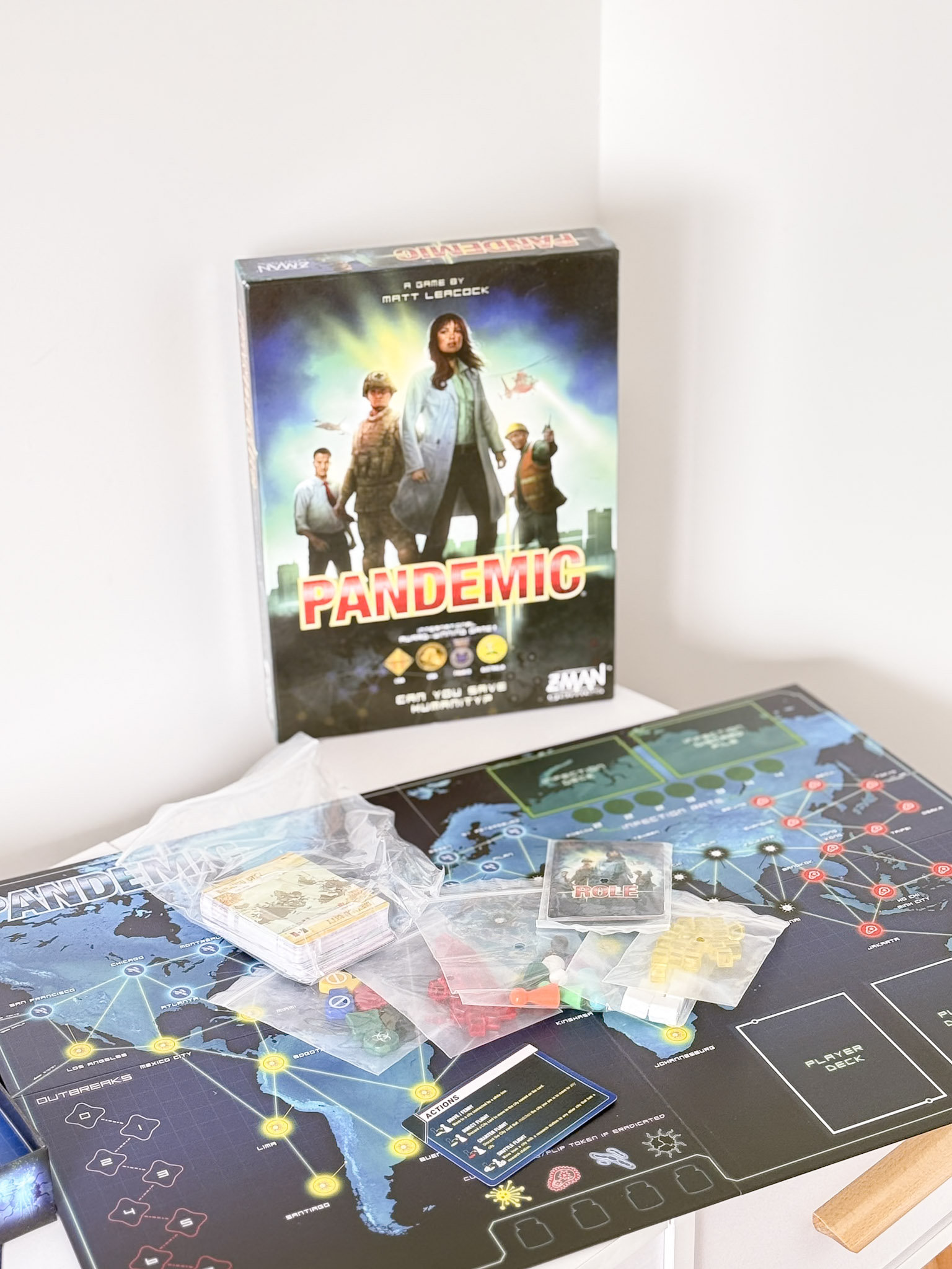 Stalo žaidimas "Pandemic"