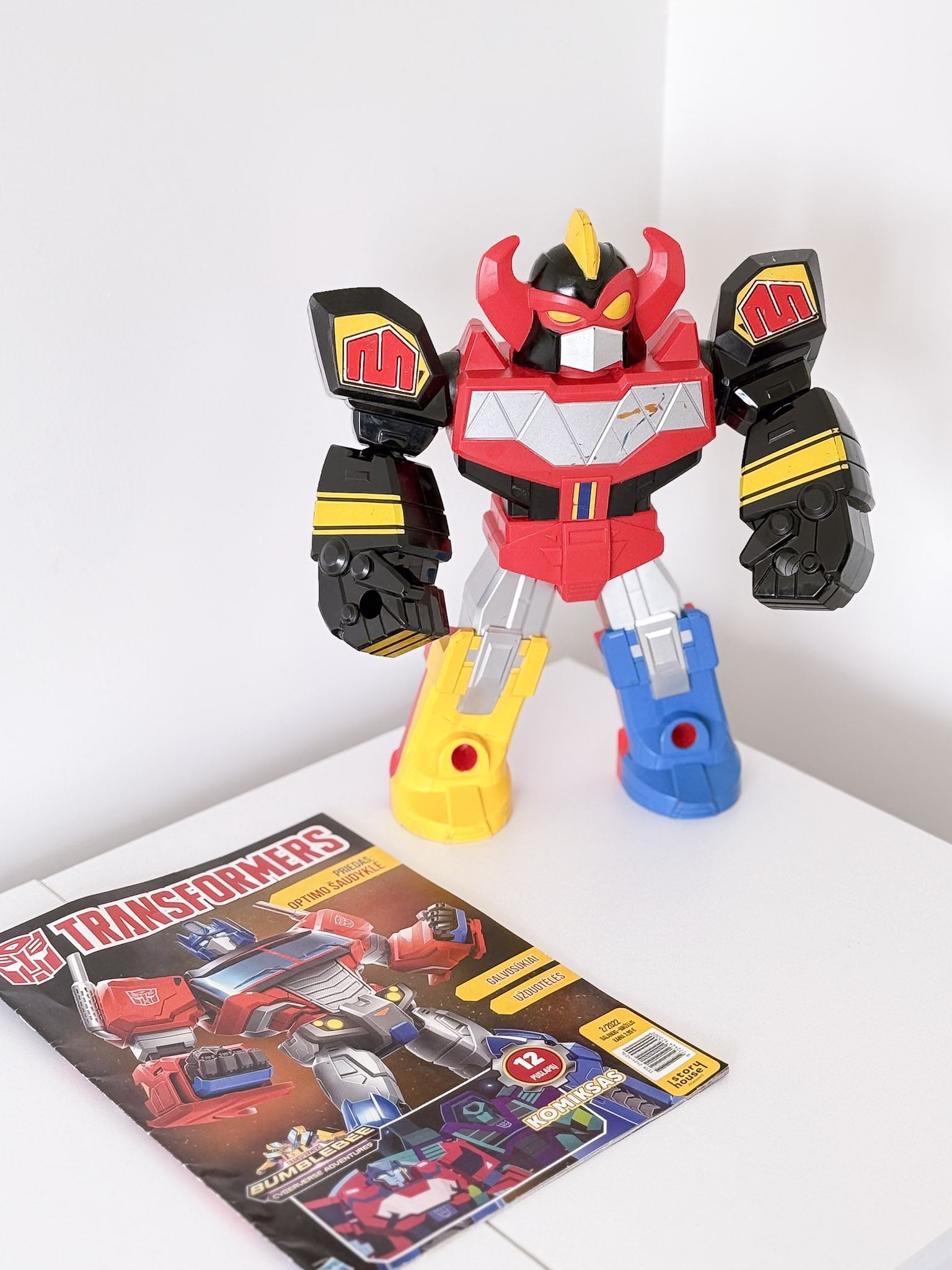 Transformeris su žurnalu
