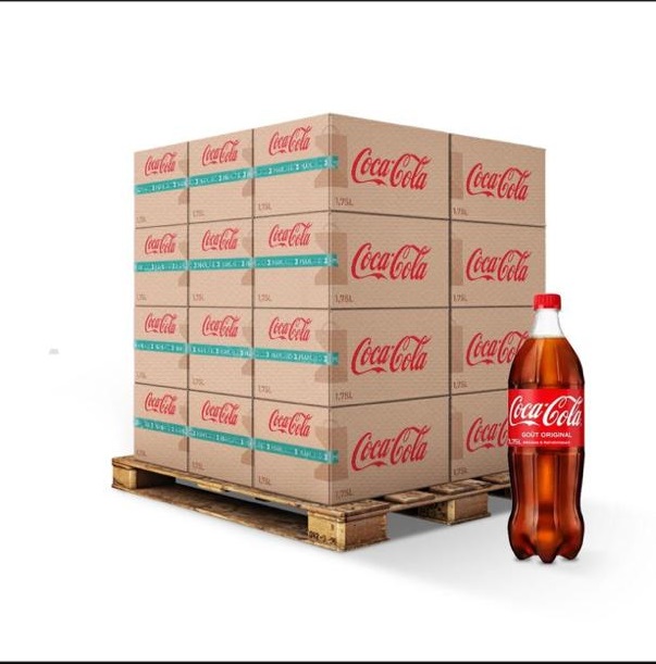 Palette de coca-cola original 1,75L