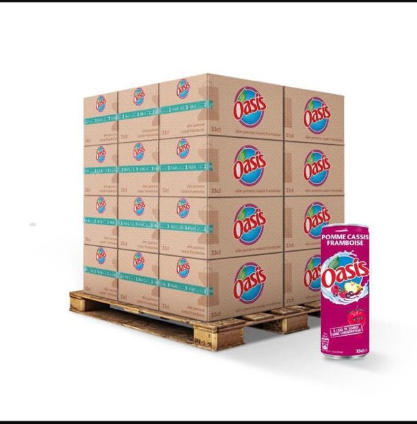 OASIS POMME CASSIS FRAMBOISE 330ML
