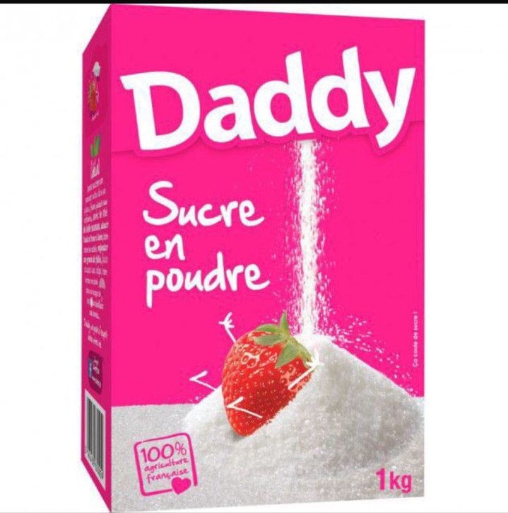 SUCRE EN POUDRE DADDY 1KG