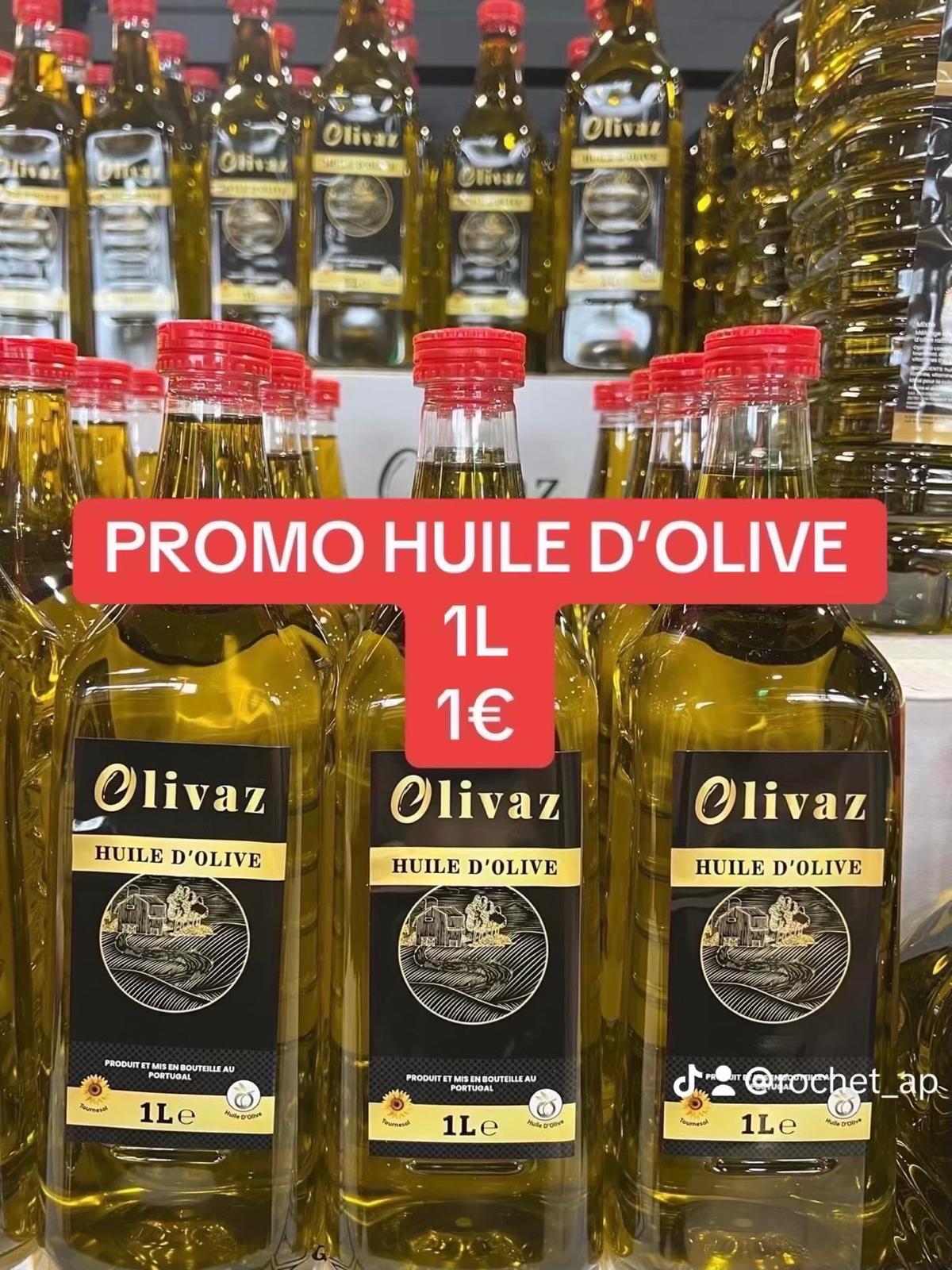 Huile tournesol 1L