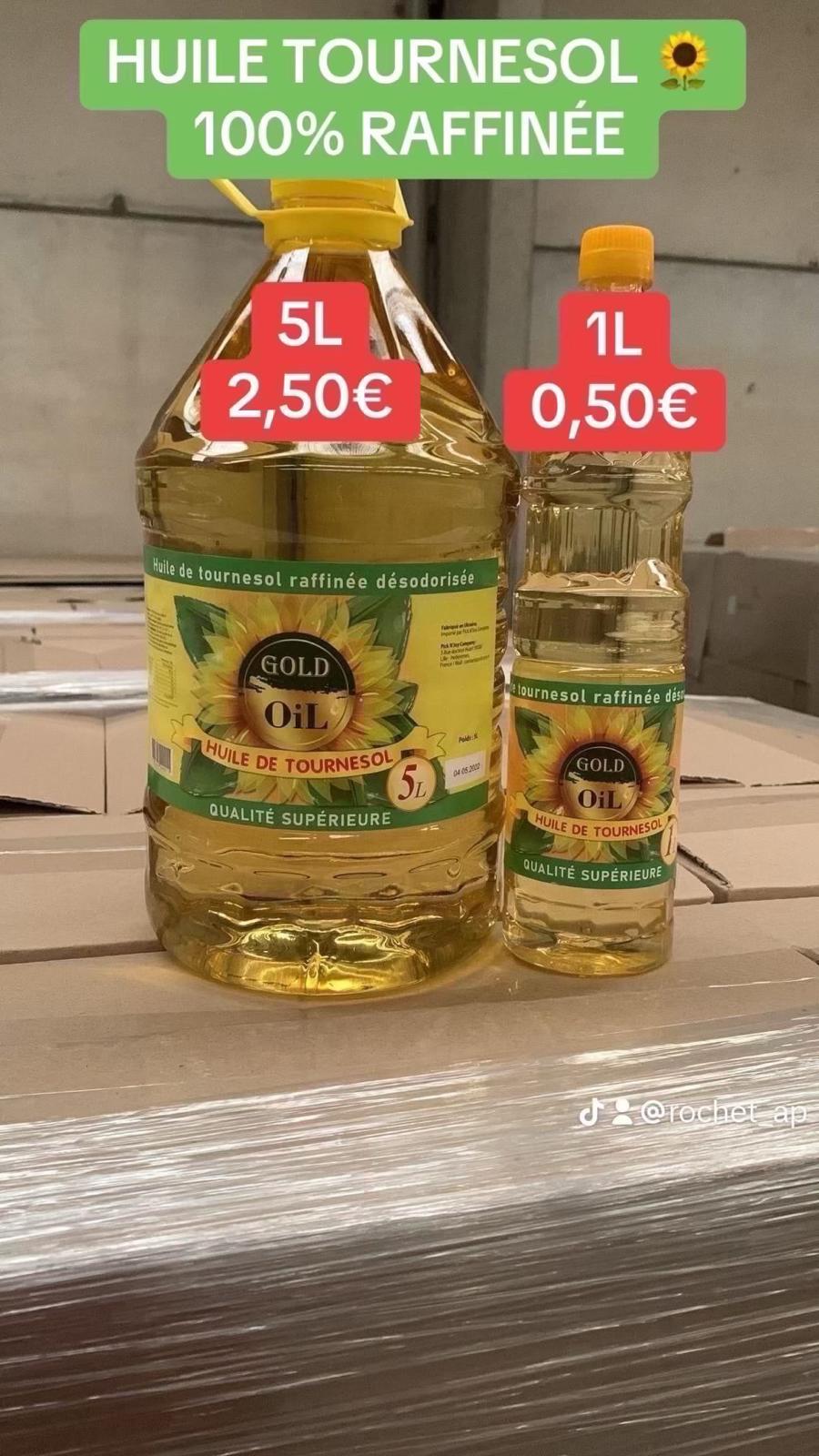 Huile de tournesol