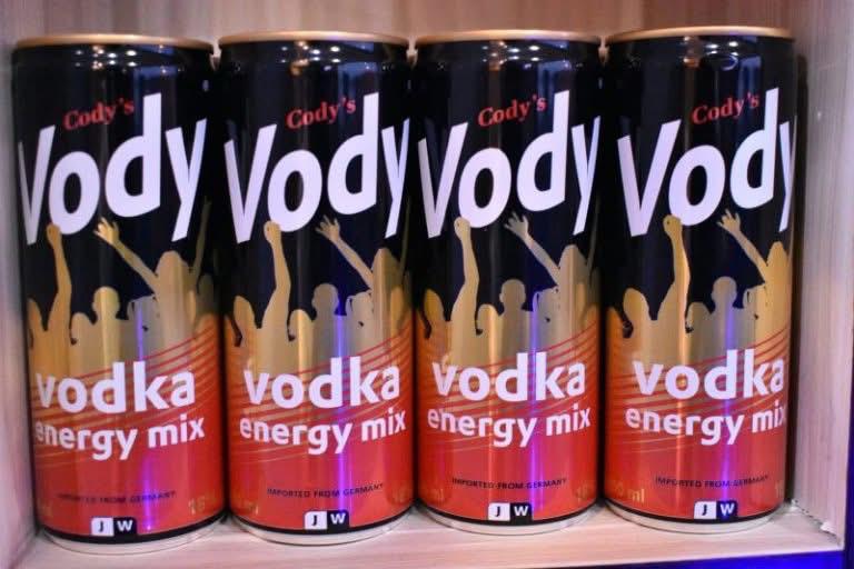 Cody Vody Vodka ÉNERGY 25CL