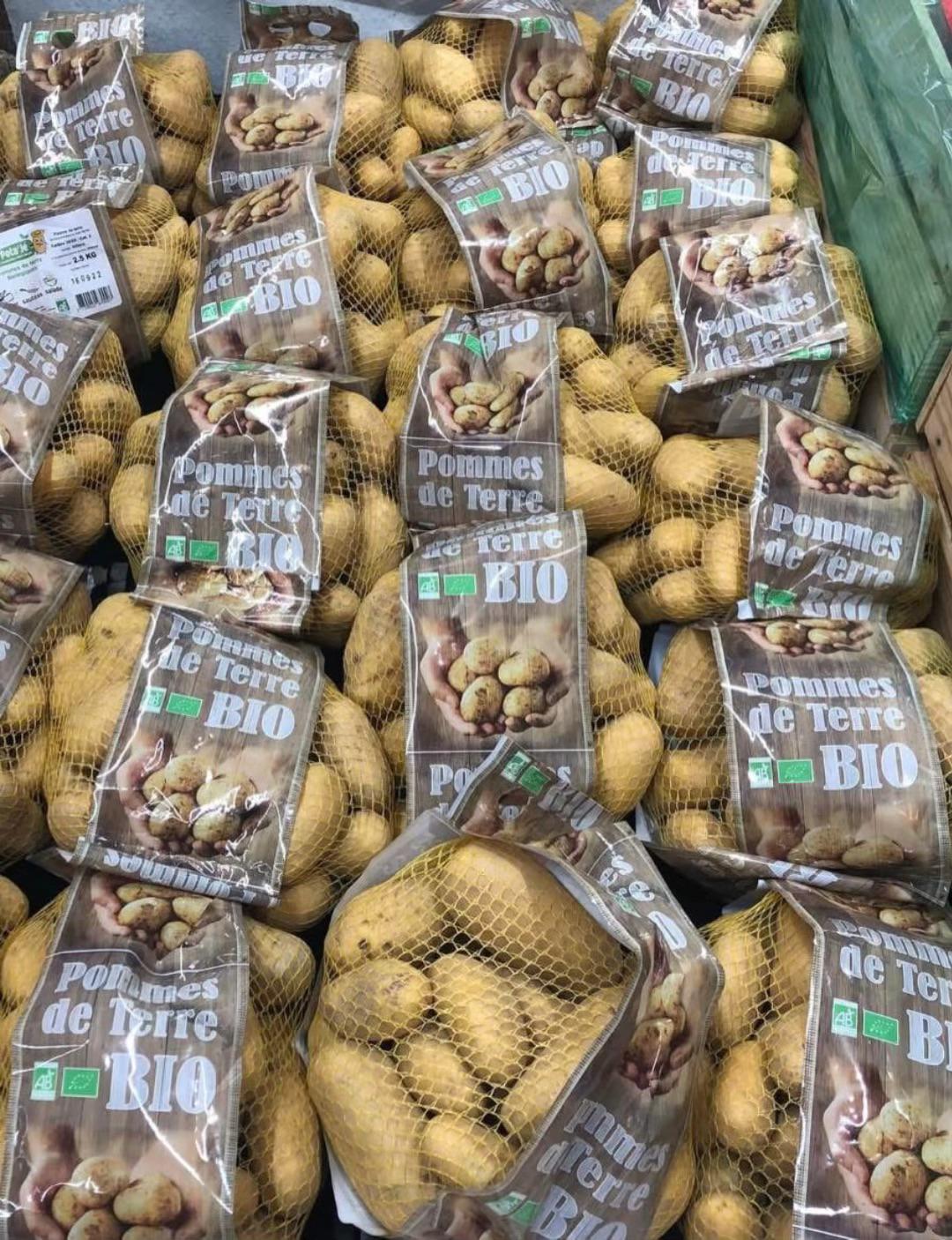 Pommes de terre bio