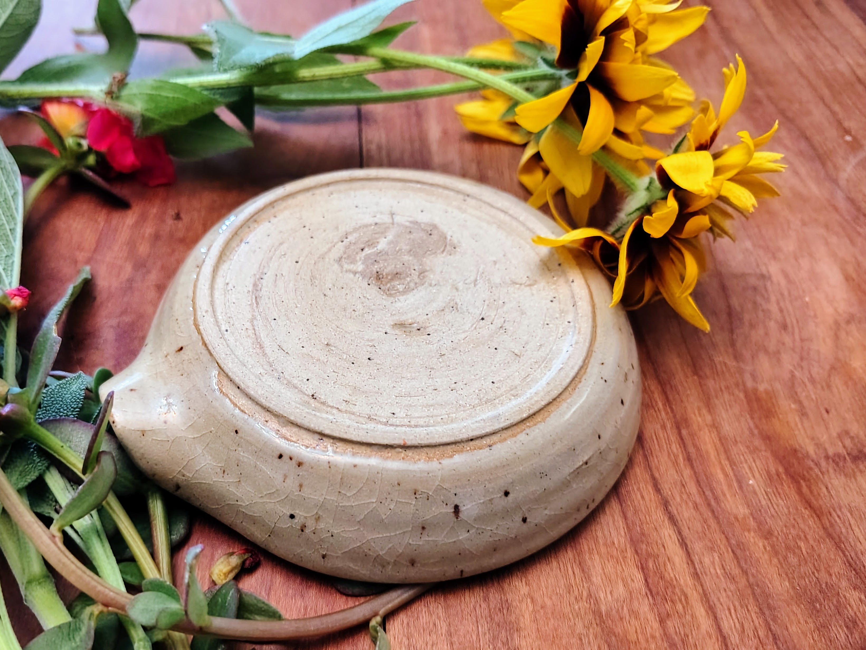Ladybug Ceramic Spoon Rest