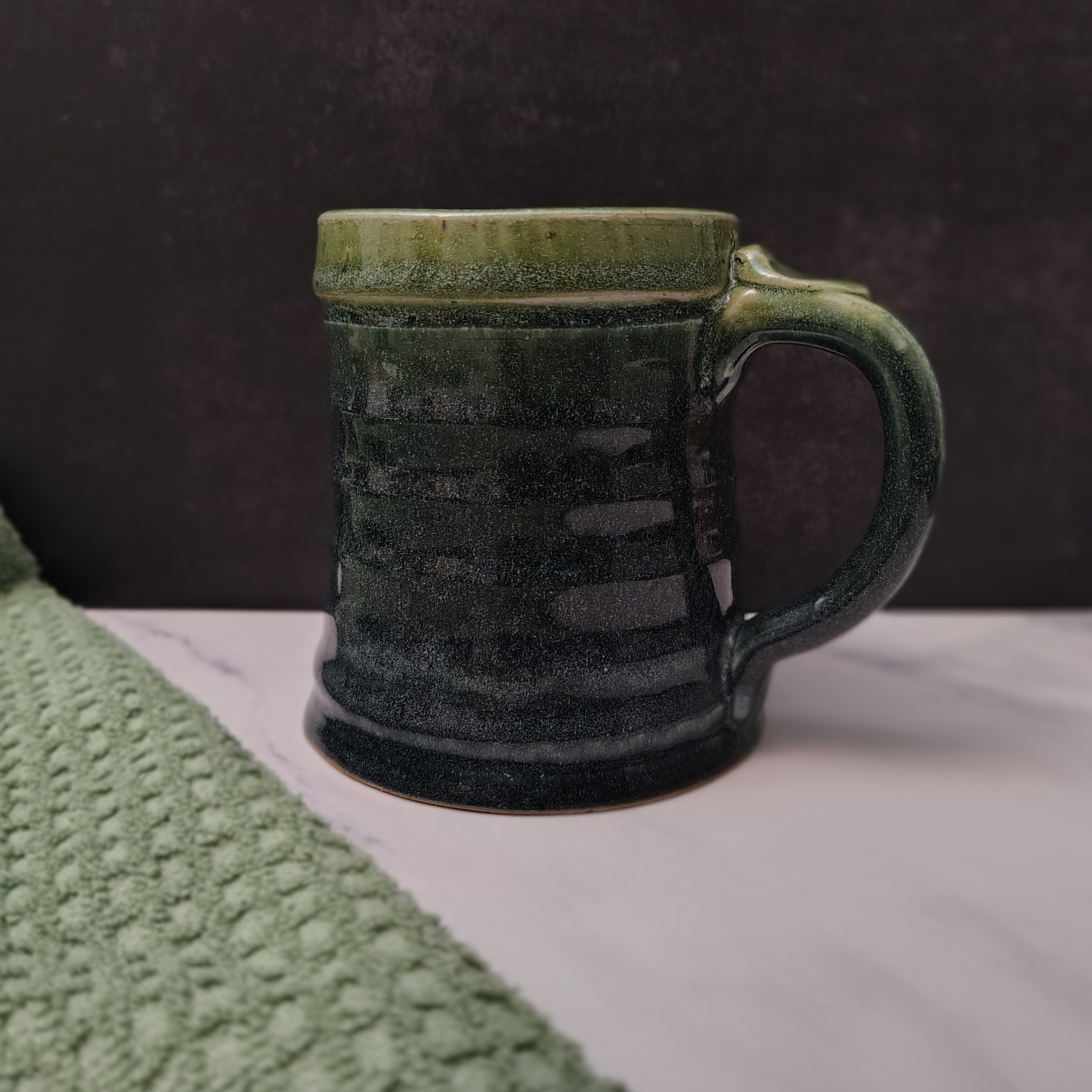 Handmade Ceramic Mug - 12 oz capacity
