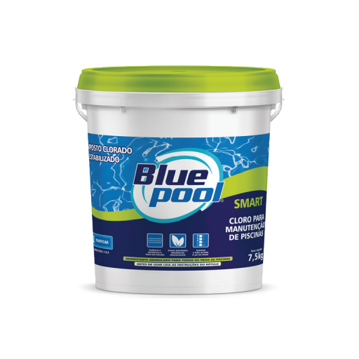 Cloro Blue pool Smart Manutençao 10kg