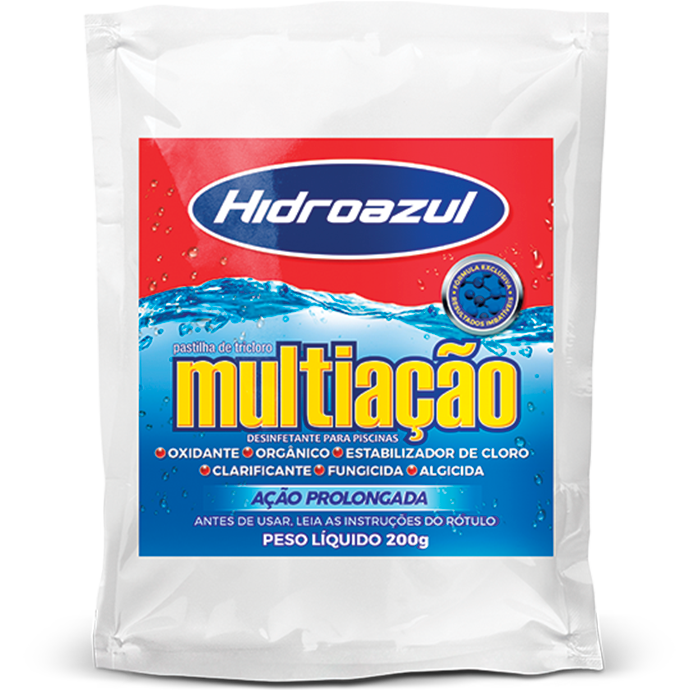 Pastilha multiaçao hidroazul
