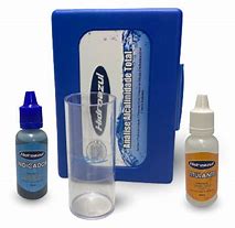 kit teste analise alcalinidade total hidroazul