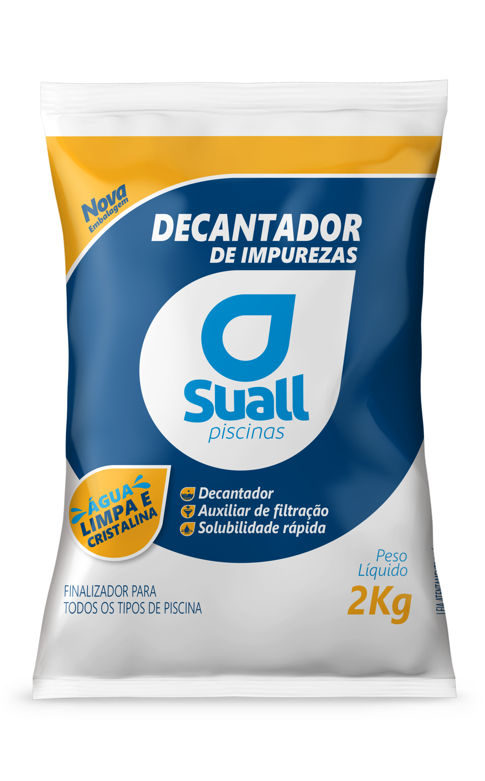  sulfato de aluminio suall 2kg