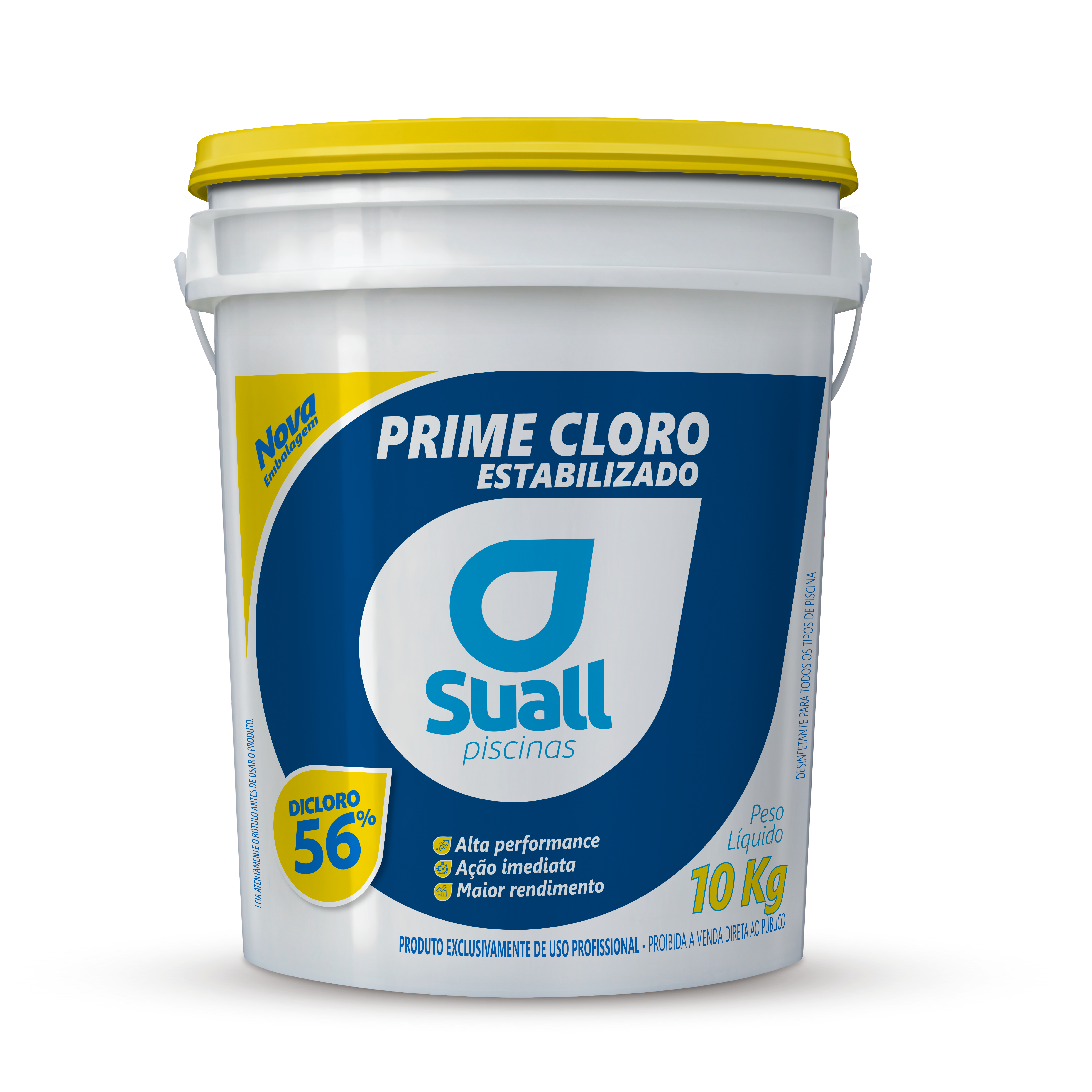 cloro suall estabilizado 56% 10 kg
