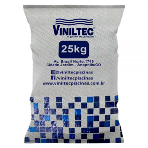 Areia filtro de areia viniltec 25kg