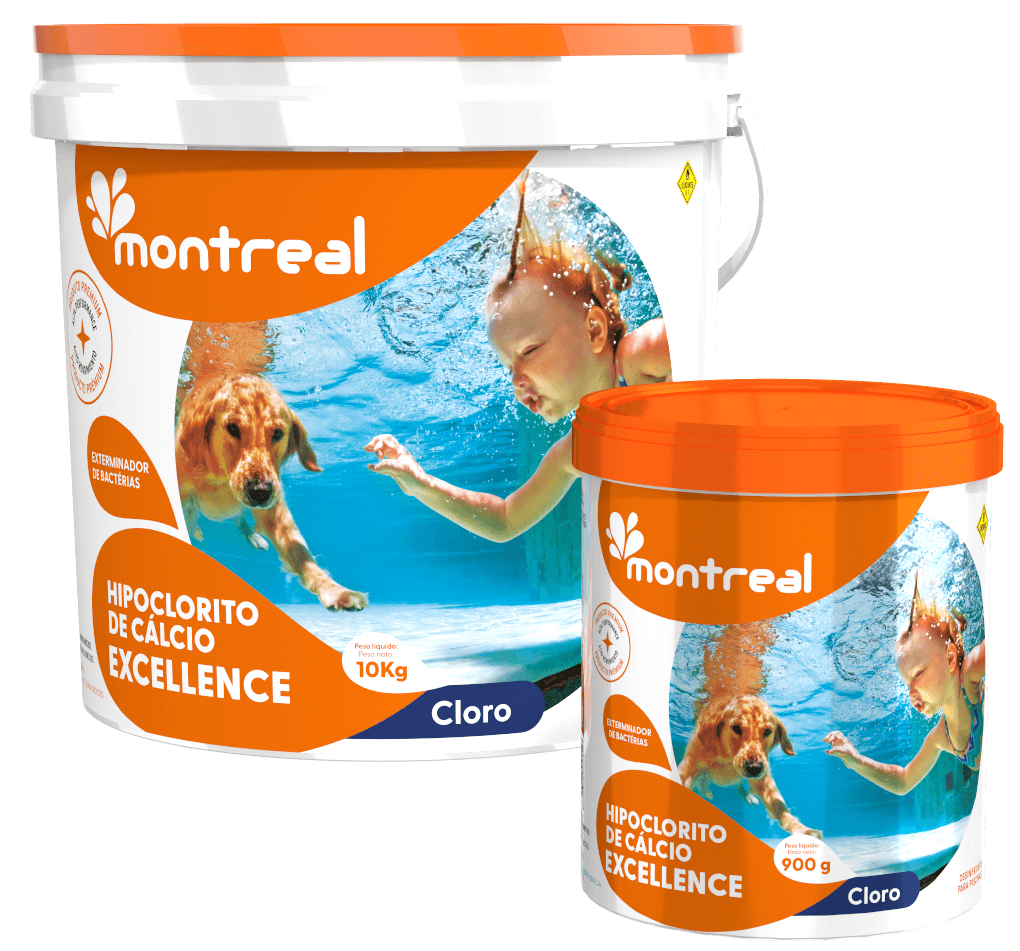 Hipoclorito de cálcio Excellence Montreal 10kg