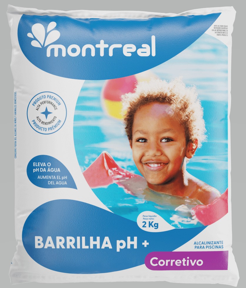 Barrilha pH+ Montreal 2kg