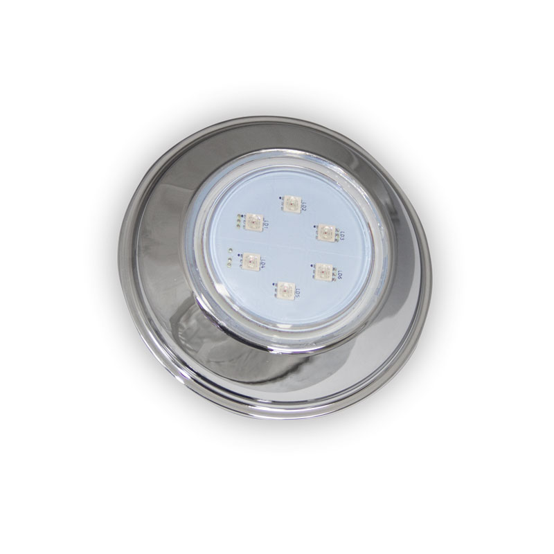 Refletor Hiper LED 9W Inox