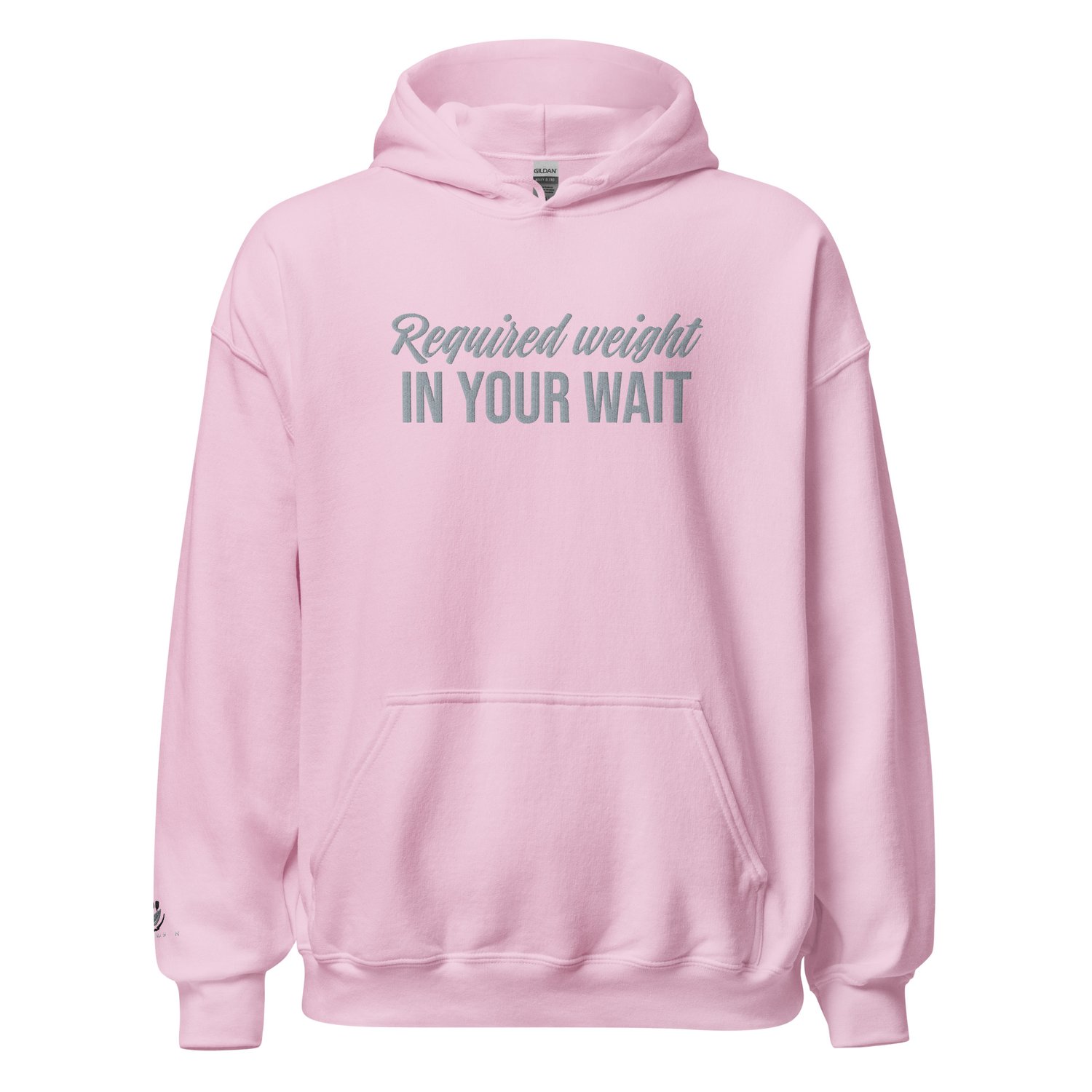 WAIT Embroidered Unisex Hoodie