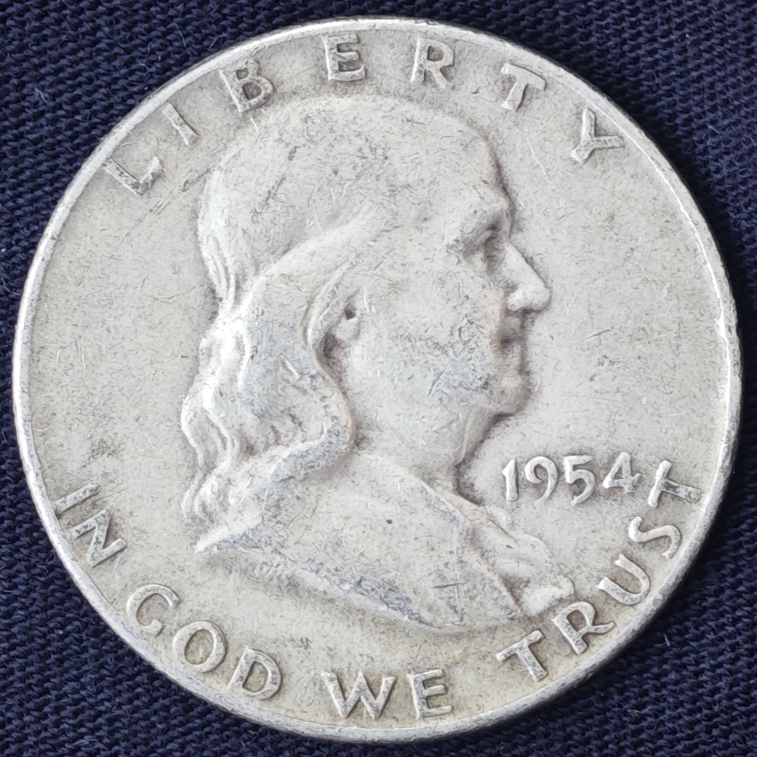 США: 50 центов 1954