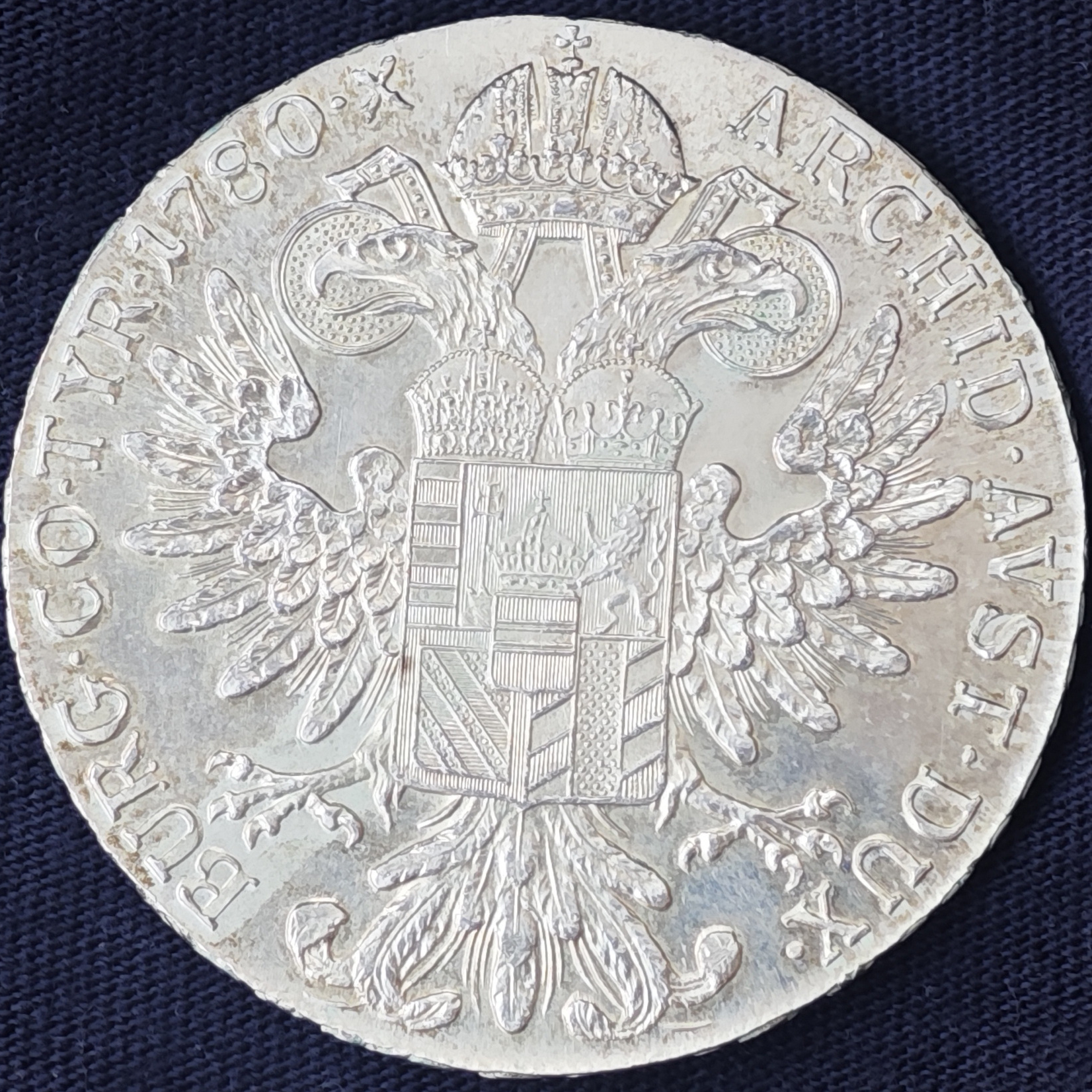 Талер Мария Тереза ​​1780