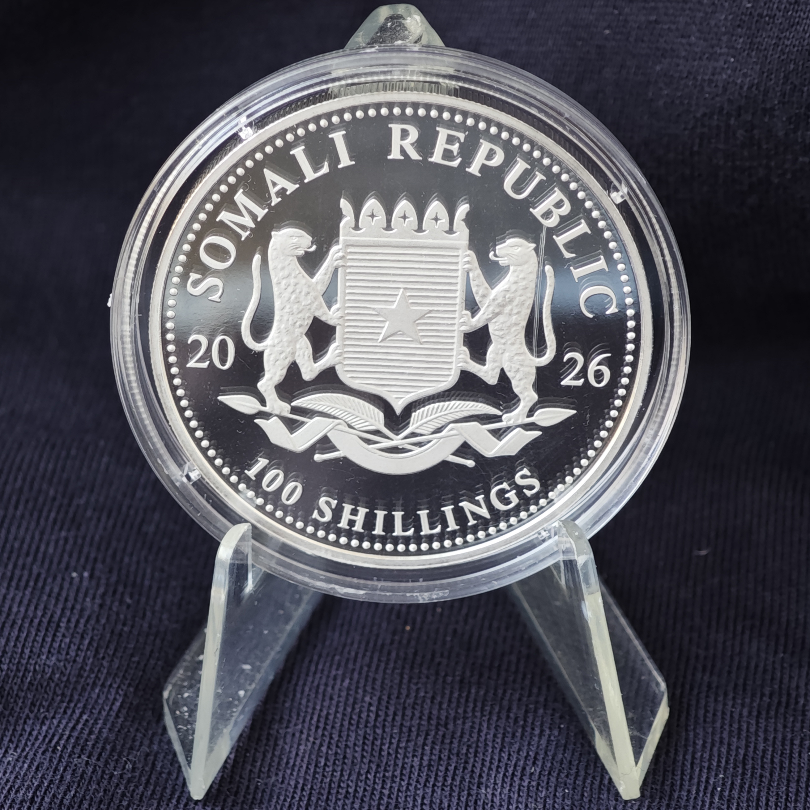 Сомали: Дикая природа Африки – Слон 2026 (цветной)