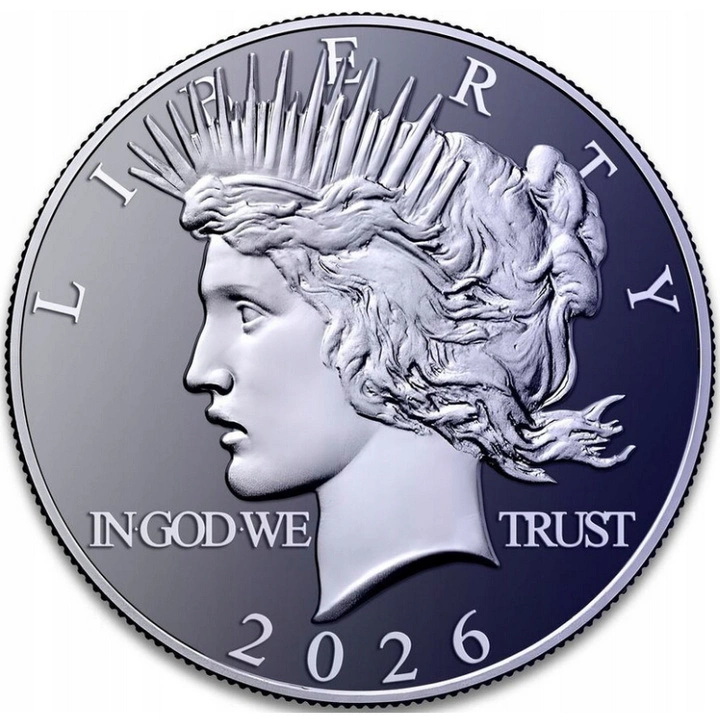 Мирный доллар 2026 (титан)