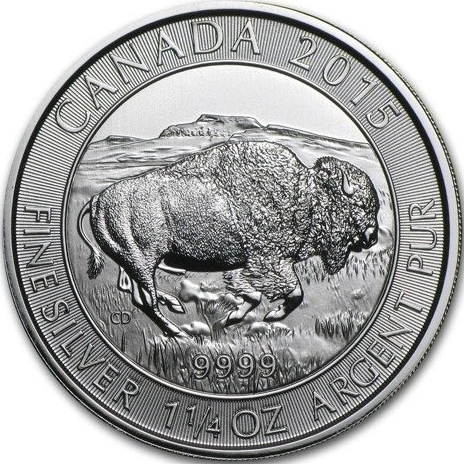 Канада: Бизон 2015 (1,25 OZ)