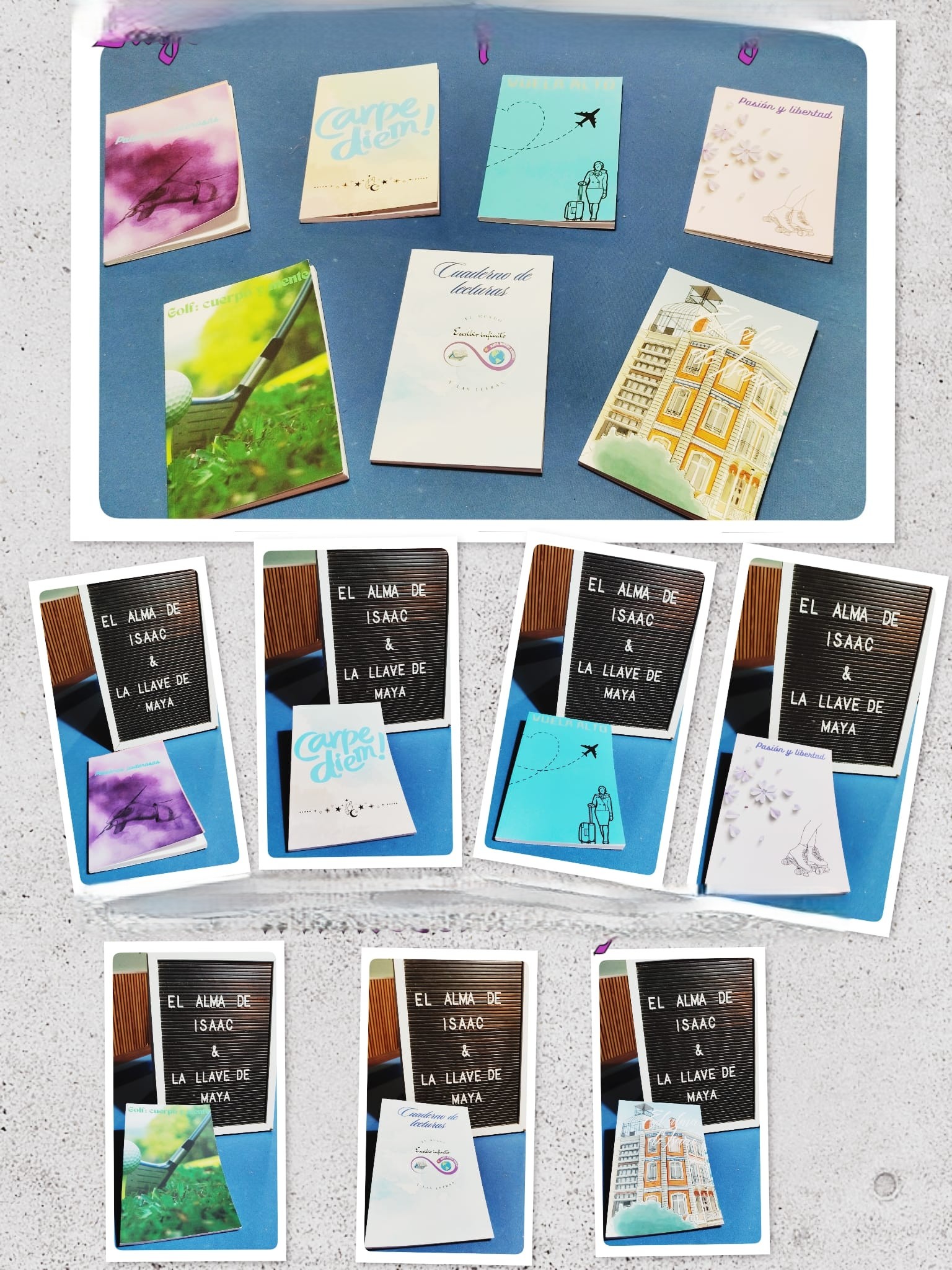 Libreta Golf: Cuerpo y alma