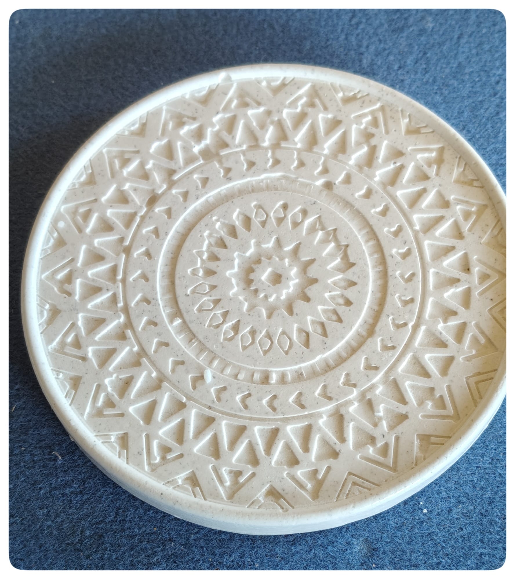 Set de porta incienso y posavelas «Ritual Mandala»