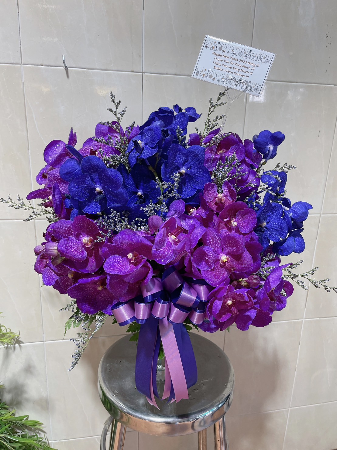 Elegant Orchid Bouquet