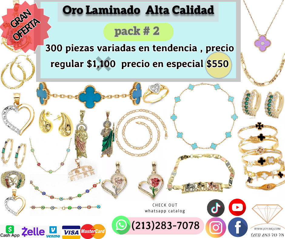 oro laminado pack #2