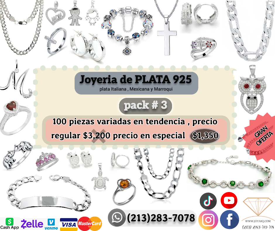 Plata 925 pack #3