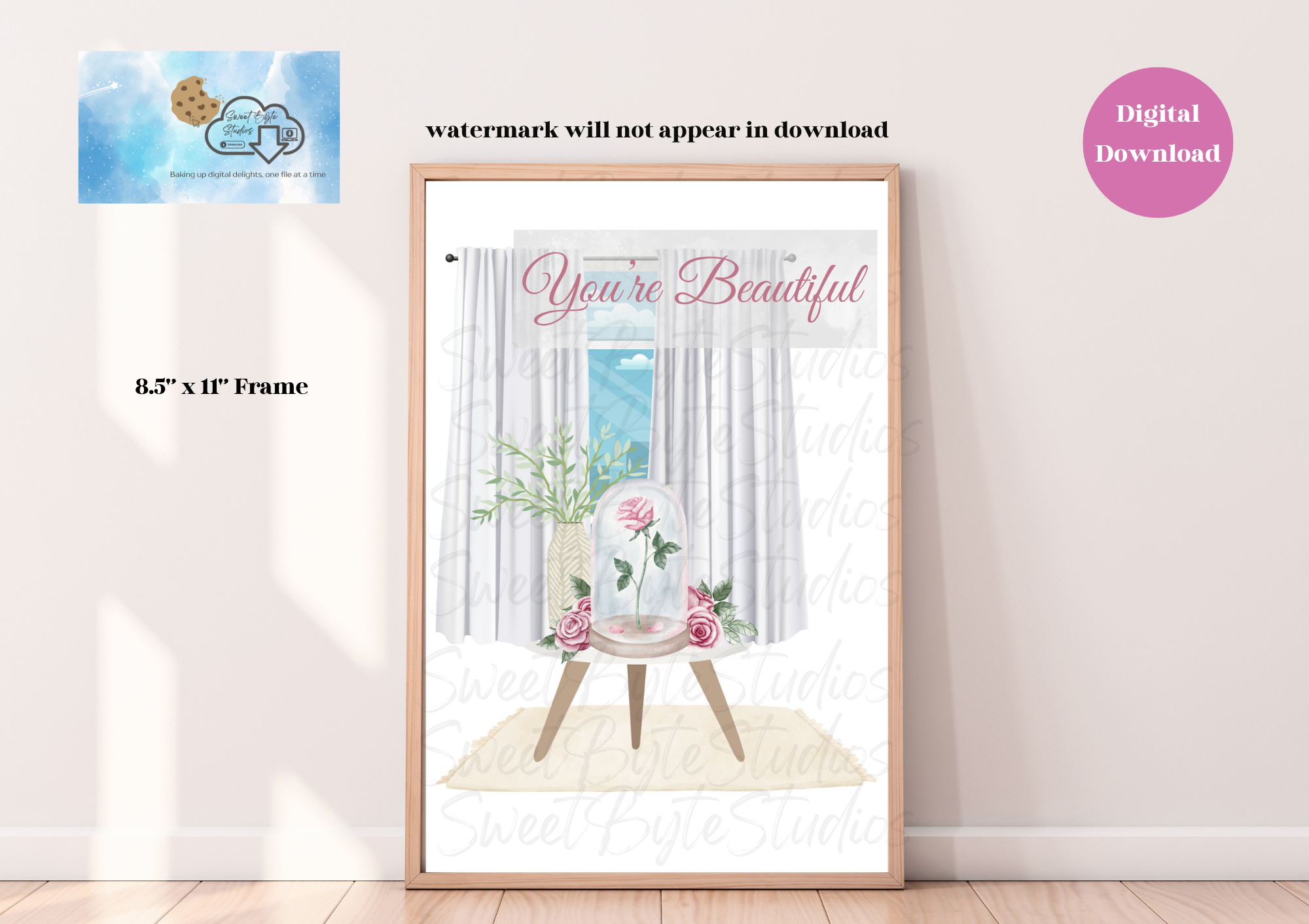 You're Beautiful Frame PDF File