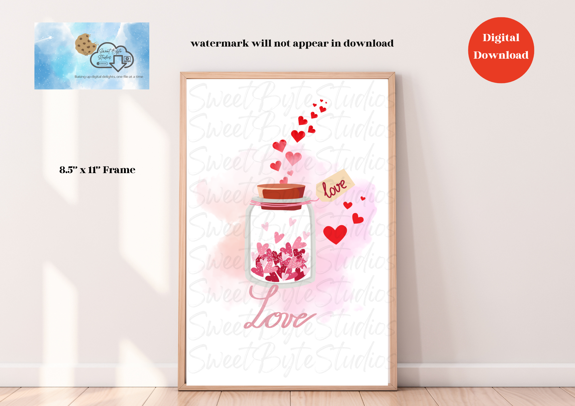 Love Jar Frame PDF File