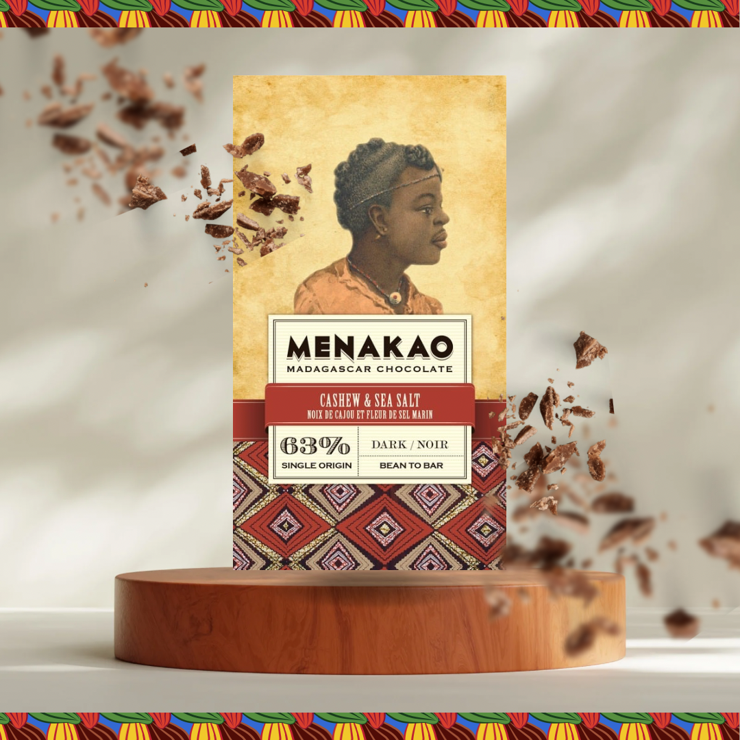 Chocolat au lait de coco et à la vanille de madagascar