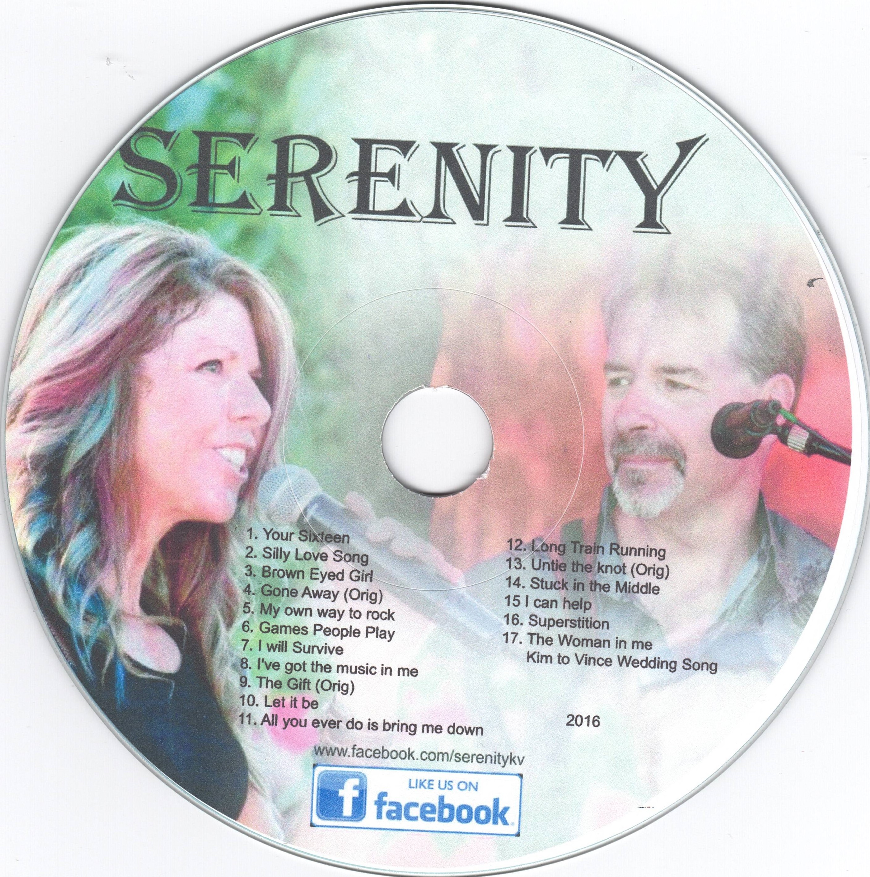SERENITY 2016 Covers