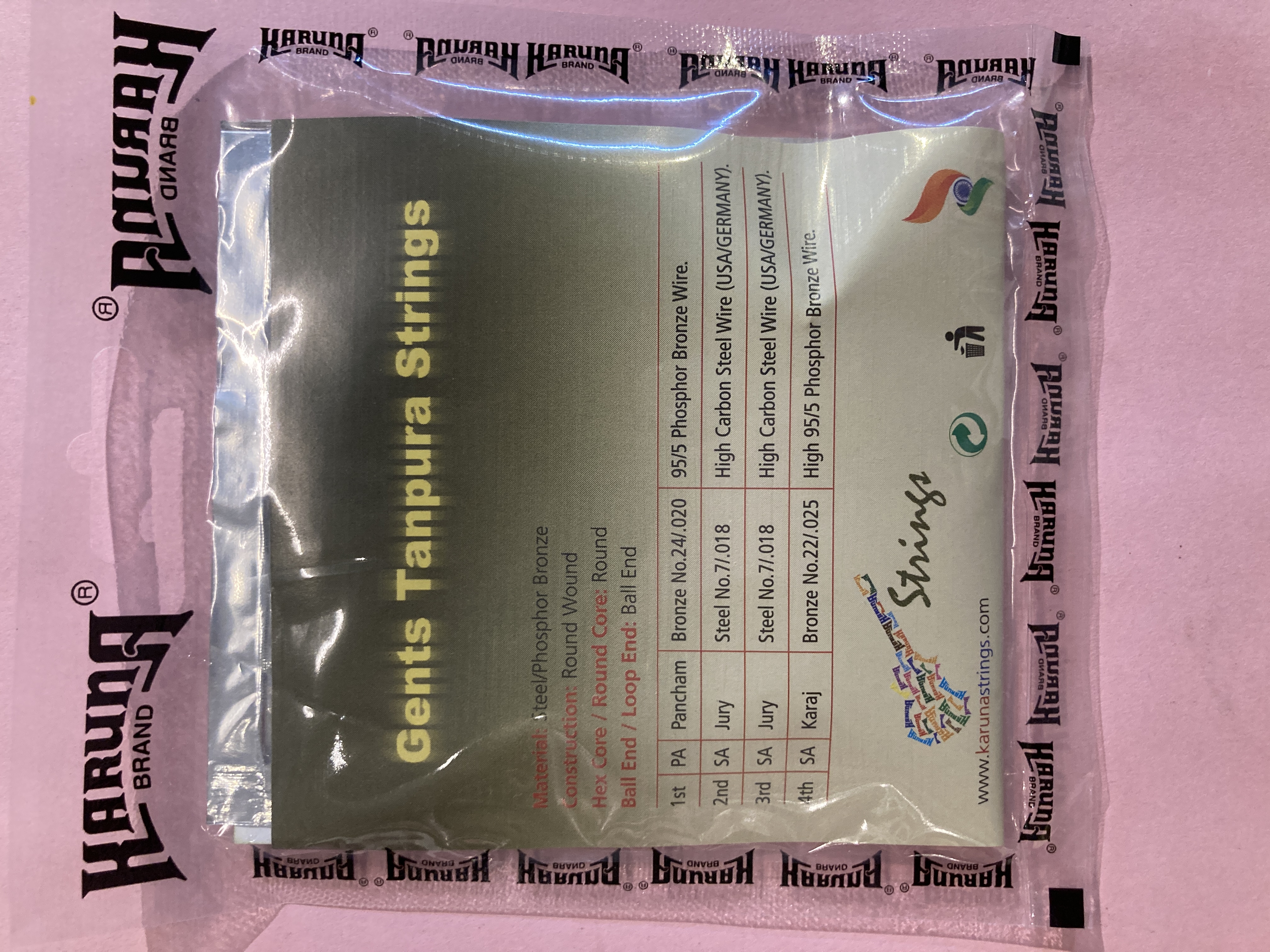 Gents Tanpura Strings