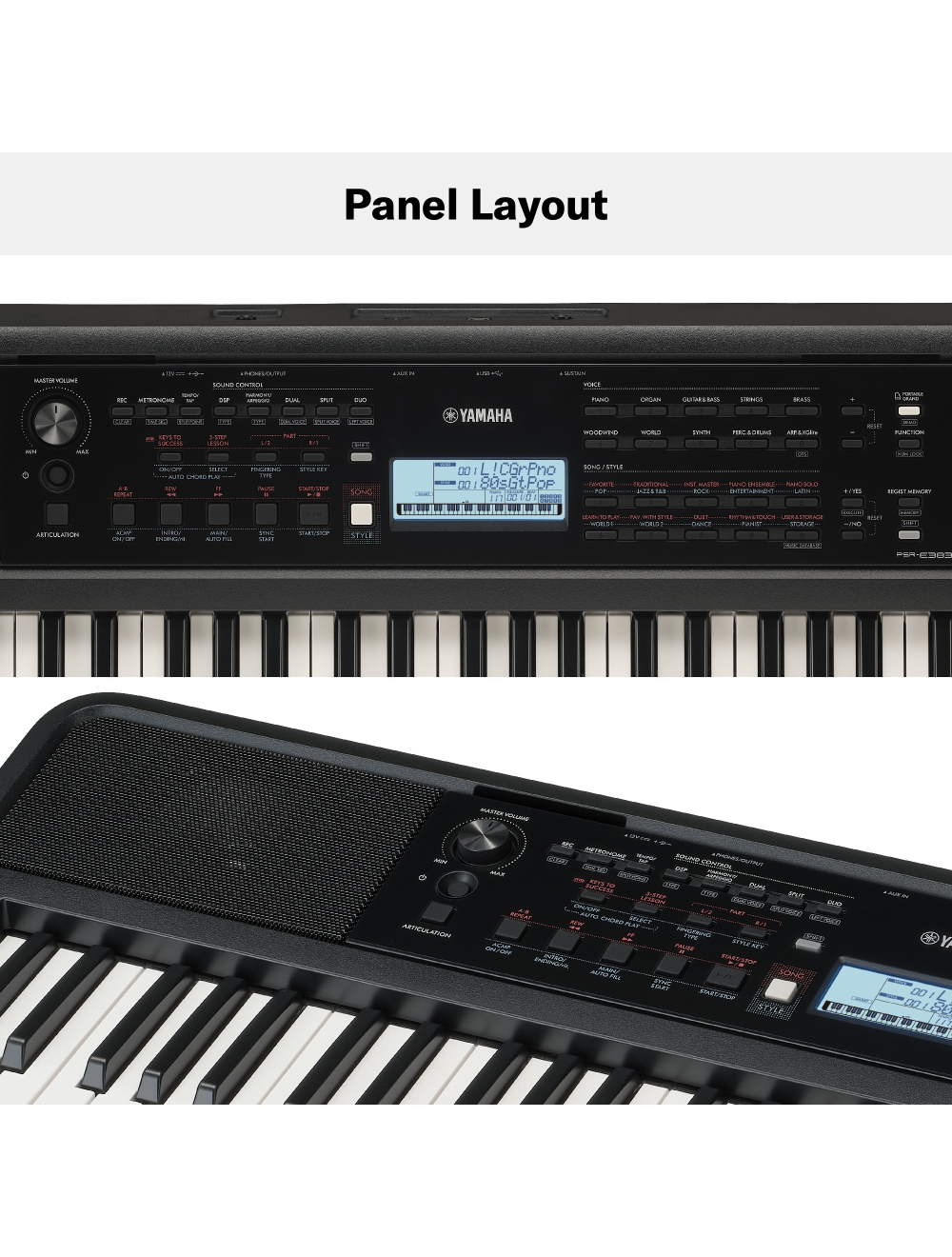 Yamaha PSR-E383 Keyboard