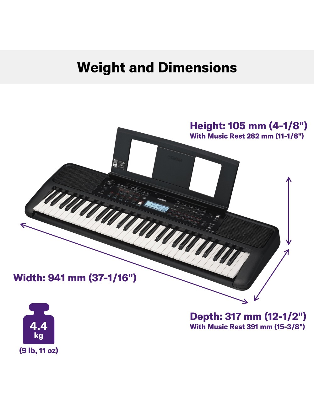 Yamaha PSR-E383 Keyboard