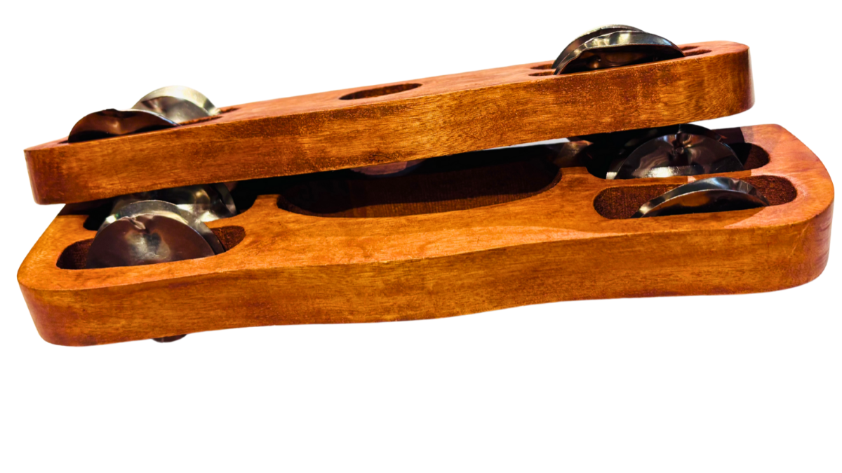 Wooden Clacker Percussion Instrument