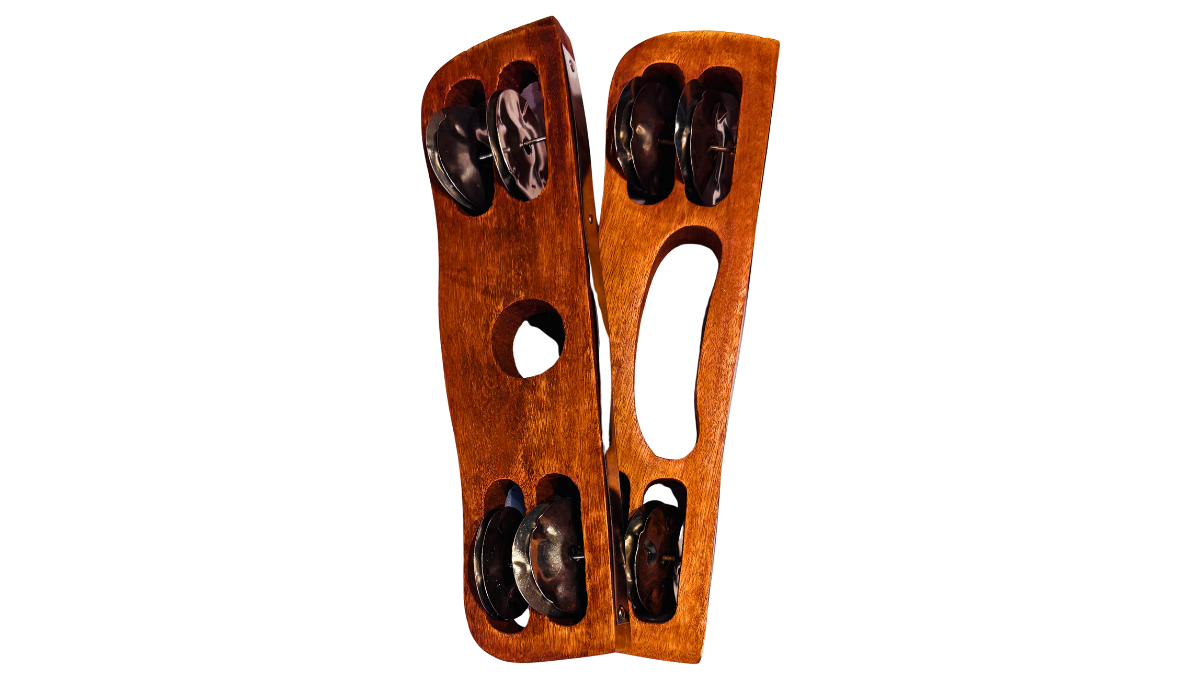 Wooden Clacker Percussion Instrument