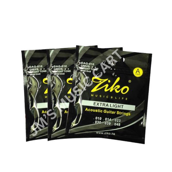 Ziko guitar Strings Pack of 3