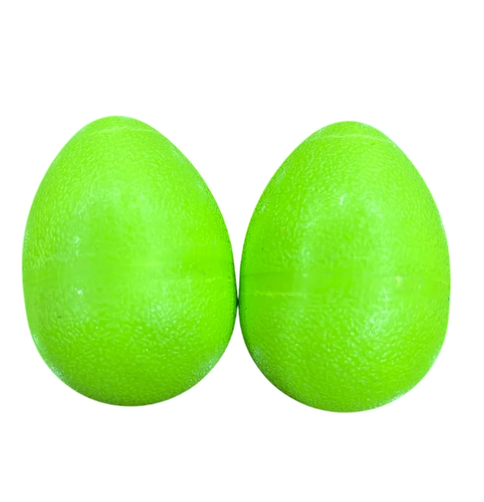 Green Egg Shakers pair