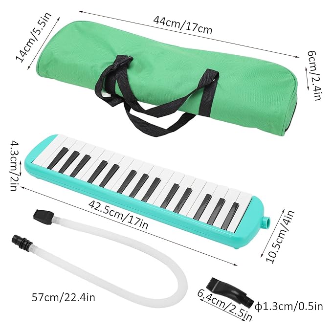 Techno Melodica TMD1 (32 Keys) Green