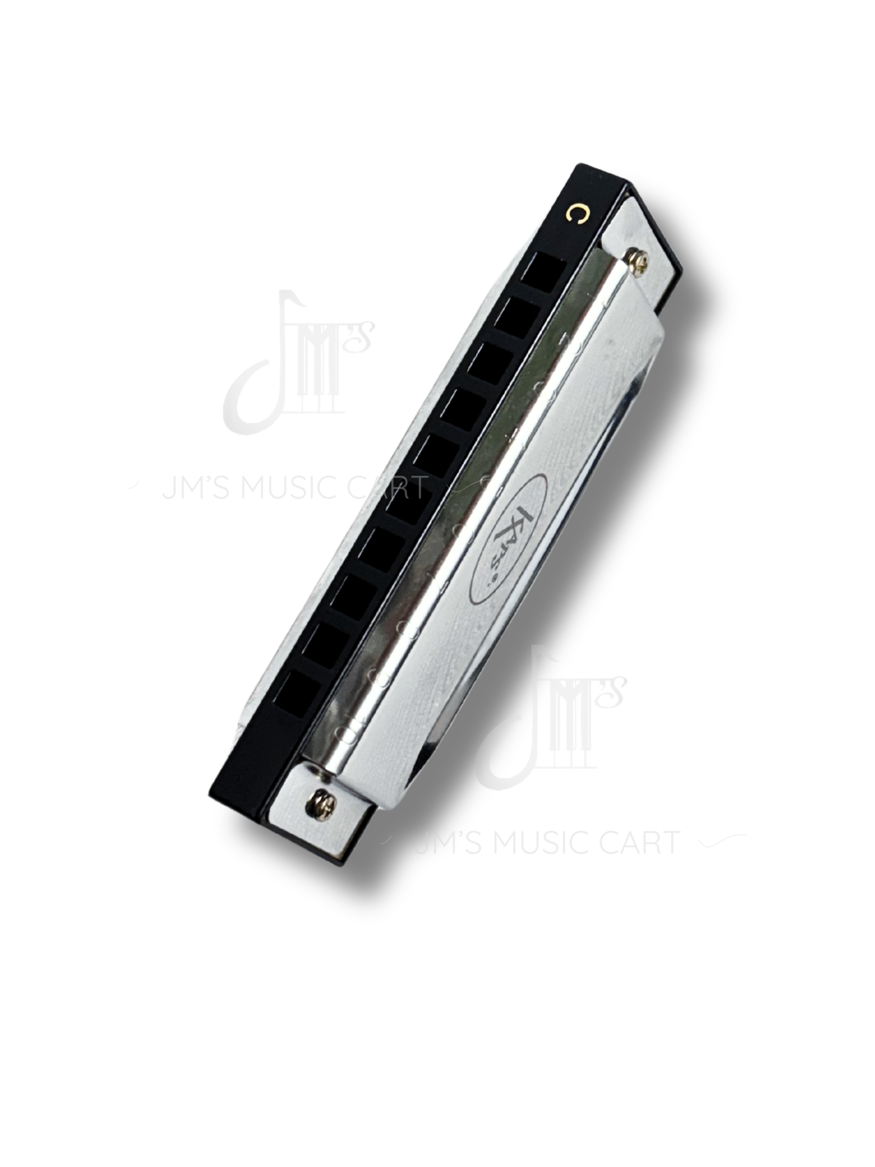 Chromatic Harmonica with Case