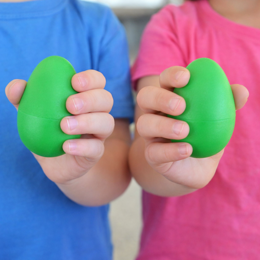 Green Egg Shakers pair