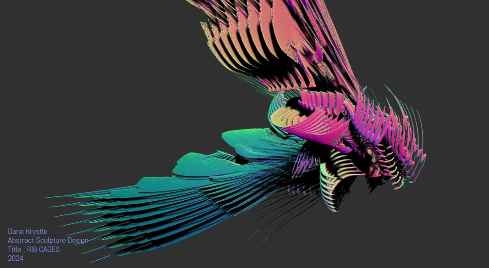 RIB CAGES  _ Digital Sculpture 