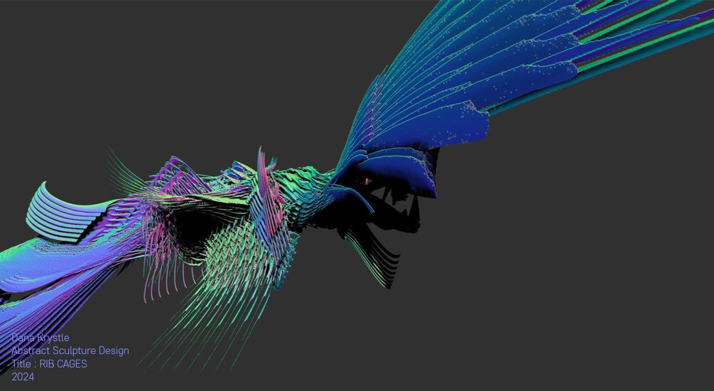 RIB CAGES  _ Digital Sculpture 